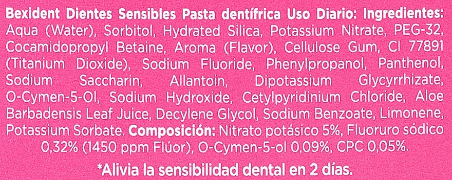 Zestaw - Isdin Bexident Sensitive Kit (toothpaste/25ml + toothbrush/1pcs + bag/1pcs) — Zdjęcie N3