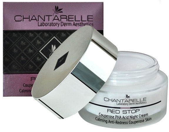 Krem przeciw przebarwieniom na noc - Chantarelle Couperose PHA Acid Night Cream — Zdjęcie N1