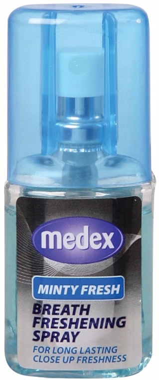 Odświeżacz do ust w sprayu Świeży oddech - Xpel Marketing Ltd Medex Breath Freshening Spray Minty Fresh — Zdjęcie N1