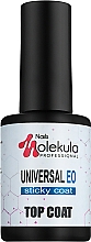 Top coat do paznokci z lepką warstwą - Nails Molekula Top Coat Universal Eo — Zdjęcie N1