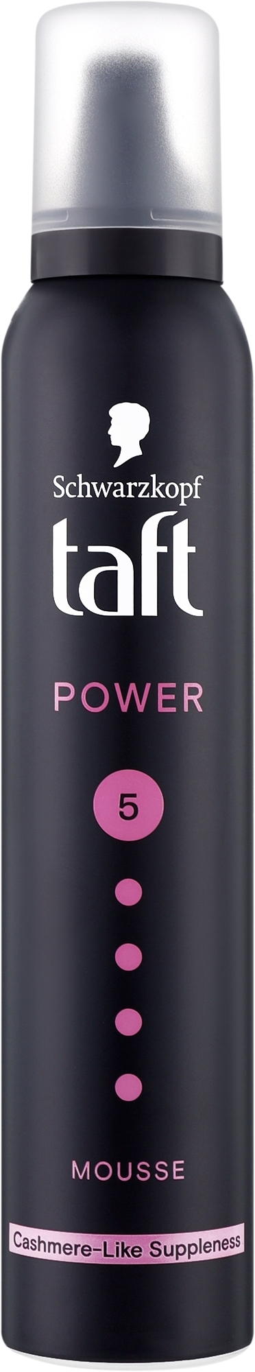 Pianka do włosów Megamocne utrwalenie i miękkość - Taft Power Cashmere  — Zdjęcie 200 ml