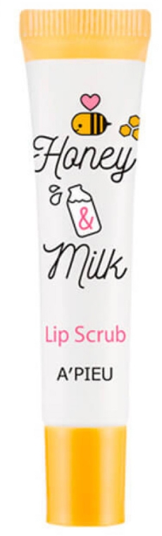 Peeling do ust Miód i mleko - A'pieu Honey & Milk Lip Scrub — фото N1