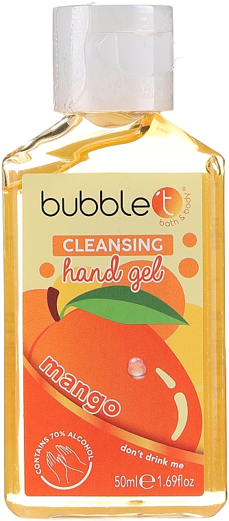 Antybakteryjny żel do rąk Mango - Bubble T Cleansing Hand Gel — Zdjęcie N1