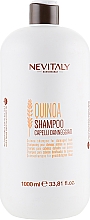 Delikatny szampon z organicznym ekstraktem z komosy ryżowej do włosów zniszczonych - Nevitaly — Zdjęcie N3
