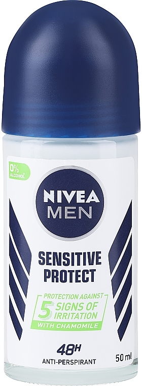 Antyperspirant w kulce dla mężczyzn - NIVEA MEN Sensitive Protect 48H — Zdjęcie N1