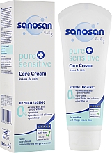 Kup Hipoalergiczny krem do twarzy i ciała dla dzieci - Sanosan Pure & Sensitive Care Cream