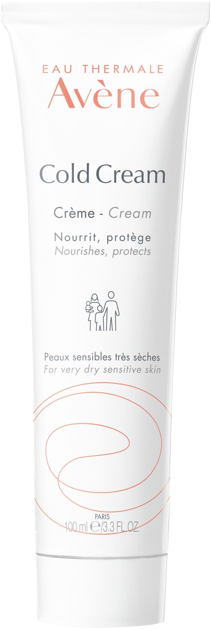 Krem do suchej i wrażliwej skóry twarzy - Avène Cold Cream — Zdjęcie 100 ml