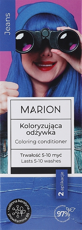 Koloryzująca odżywka do włosów - Marion Coloring Conditioner — Zdjęcie N7