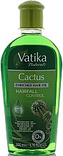 Olejek do włosów Kaktus - Dabur Vatika Cactus Enriched Hair Oil — Zdjęcie N1