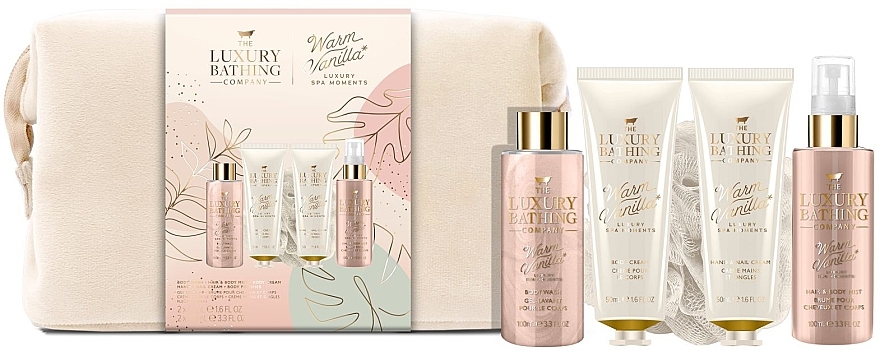 Zestaw, 6 produktów - Grace Cole The Luxury Bathing Warm Vanilla Set — Zdjęcie N1