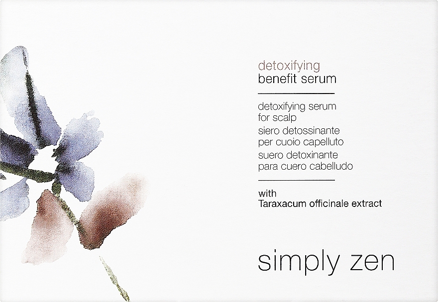 Serum normalizujące do tłustej skóry głowy - Z. One Concept Simply Zen Normalizing Benefit Serum — Zdjęcie N1