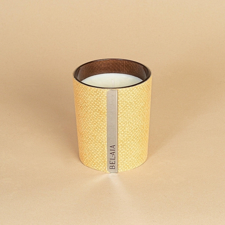 Świecznik Sisal na świece o wadze 180 g - Belaia Candle Reversible Sleeve — Zdjęcie N2