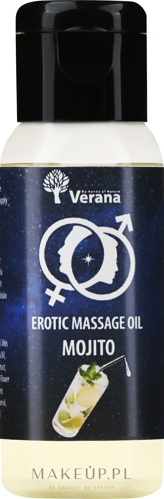 Olejek do masażu erotycznego Mojito - Verana Erotic Massage Oil Mojito — Zdjęcie 30 ml