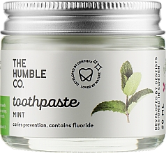 Kup Naturalna remineralizująca pasta do zębów w szklanym słoiku Orzeźwiająca Mięta - The Humble Co. Mint Toothpaste