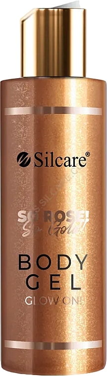 Rozświetlający żel do ciała - Silcare Rose Gold — Zdjęcie N1