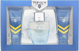 Kup Top Gun Chevron - Zestaw (edt 100 ml + ash/balm 100 ml + sh/gel 100 ml)
