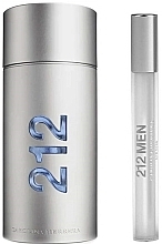 Carolina Herrera 212 Men Gift Set - Zestaw (edt 100 ml + edt 10 ml) — Zdjęcie N1