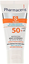 Kup Krem ochronny do twarzy dla dzieci SPF 50+ - Pharmaceris S Safe Sun Protection Cream For Children