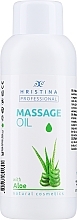 Olejek do masażu Aloes - Hristina Professional Aloe Massage Oil  — Zdjęcie N1