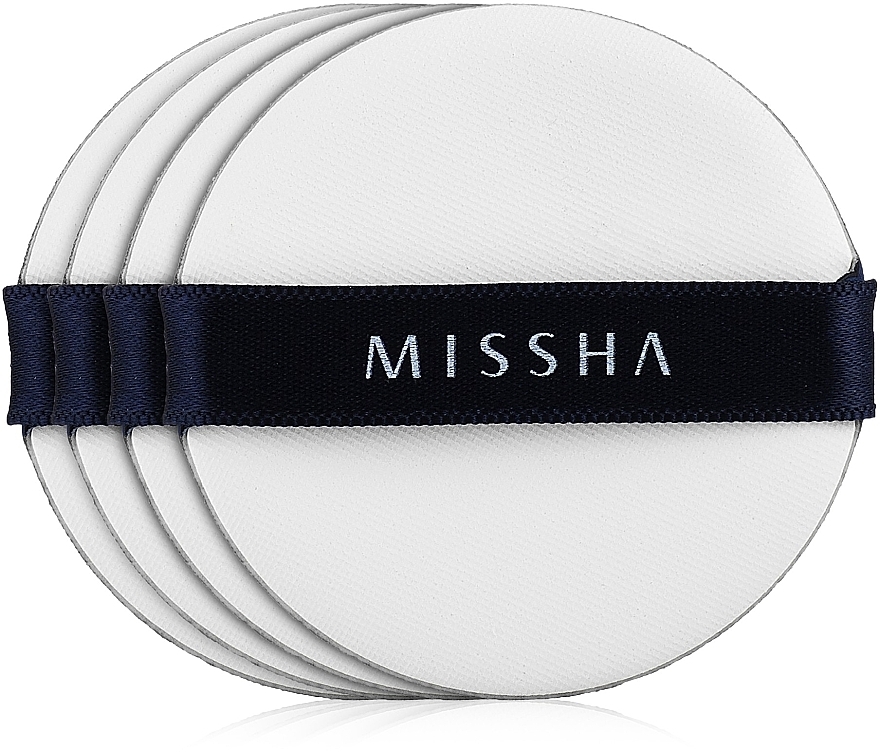 Zestaw gąbek do makijażu - Missha Air In Puff Blue 4P — Zdjęcie N3