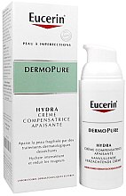 Kojący krem nawilżający do twarzy - Eucerin DermoPure Hydra Soothing Compensating Cream — Zdjęcie N3