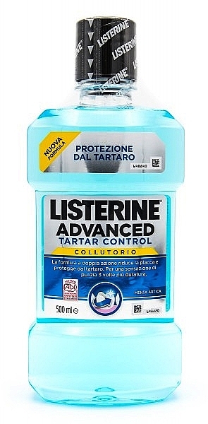 Płyn do płukania jamy ustnej - Listerine Advanced Tartar Control Collutorio — Zdjęcie N1