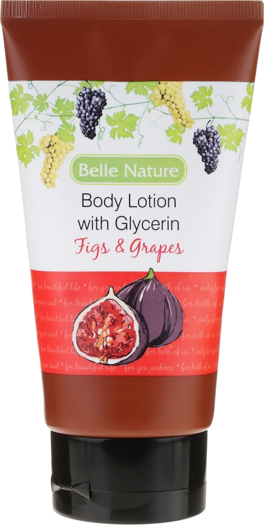 Balsam do ciała - Belle Nature Body Lotion With Figs & Grapes — Zdjęcie N1