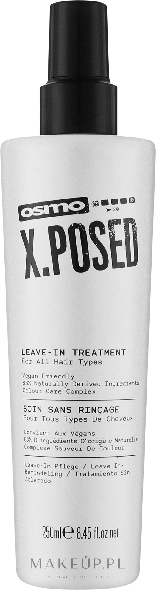 Trwała kuracja do włosów bez siarczanów - Osmo X.Posed Leave-In Treatment — Zdjęcie 250 ml