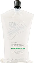 Naturalny krem do golenia - Proraso Cypress&Vetyver Shaving Cream — Zdjęcie N2