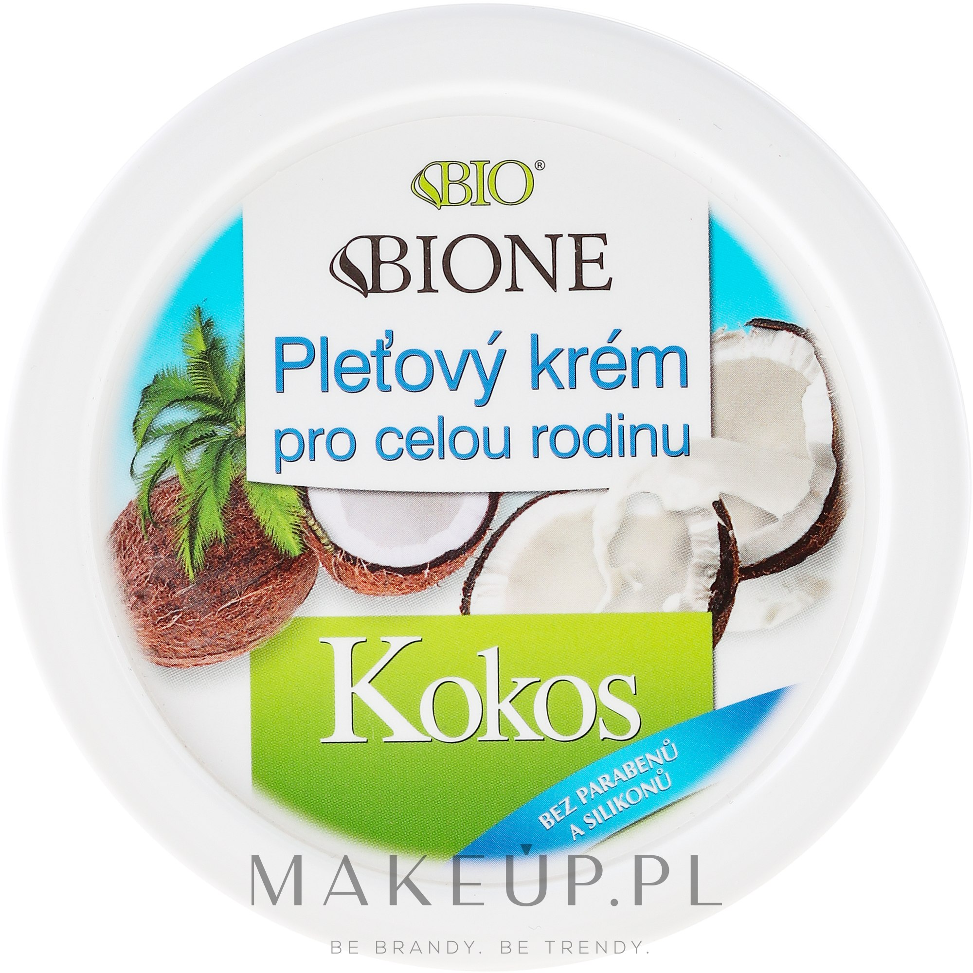 Uniwersalny krem Kokos - Bione Cosmetics Coconut Skin Cream — Zdjęcie 260 ml
