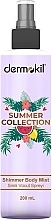 Mgiełka do ciała z brokatem - Dermokil Shimmer Body Mist Summer Collection — Zdjęcie N1