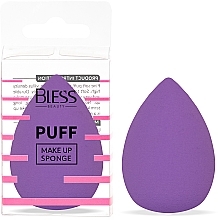 Kup Gąbka do makijażu, ciemny fiolet - Bless Beauty PUFF Make Up Sponge