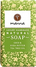 Kup Naturalne mydło z kokosem i drzewem herbacianym - Manna Soap Coco & Tea Tree Oil