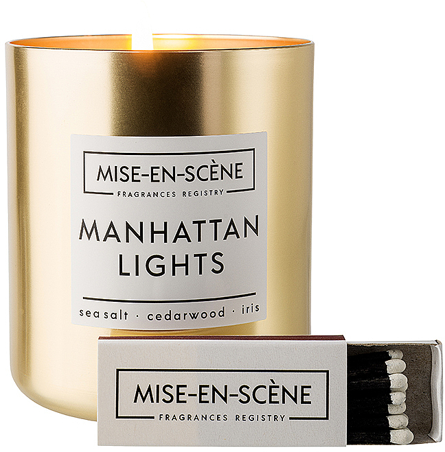 Świeca zapachowa - Ambientair Mise En Scene Manhattan Lights — Zdjęcie N2
