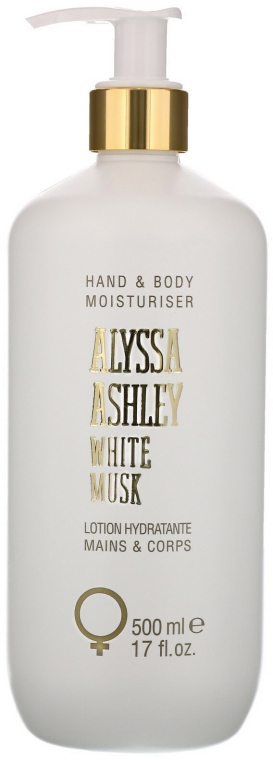 Alyssa Ashley White Musk - Perfumowany nawilżający lotion do rąk i ciała — Zdjęcie N4