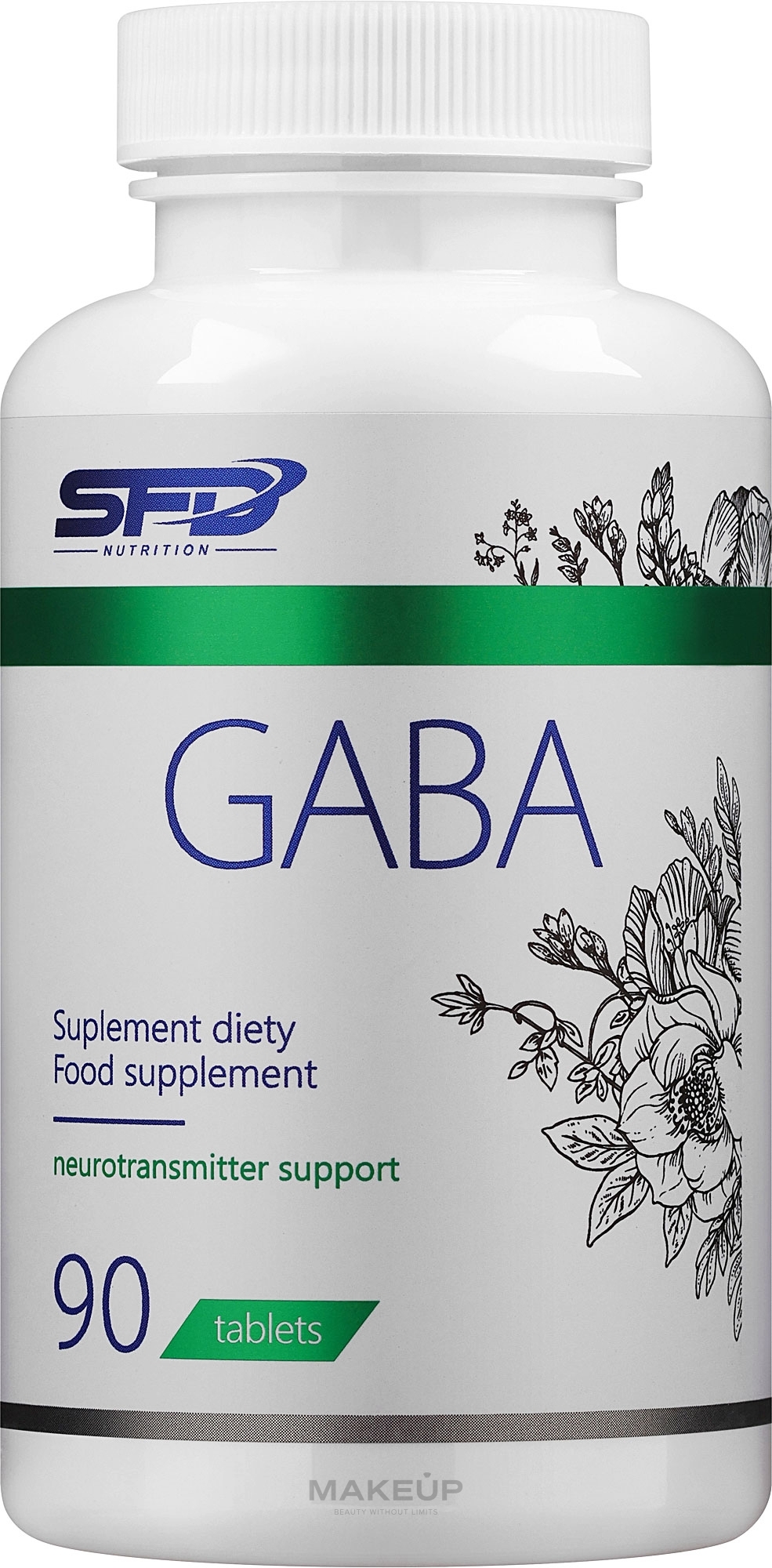 Dodatek do żywności Gaba - SFD Nutrition Gaba — Zdjęcie 90 szt.