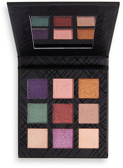 Paleta cieni do powiek - Makeup Revolution X DC Catwoman Shadow Palette Jewel Thief — Zdjęcie N3