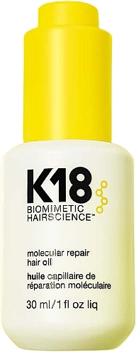 Molekularny regenerujący olejek do włosów - K18 Molecular Repair Hair Oil — Zdjęcie N1