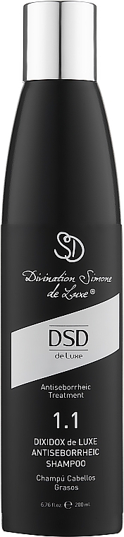Przeciwłojotokowy szampon N 1.1 - Simone DSD De Luxe Dixidox DeLuxe Antiseborrheic Shampoo — Zdjęcie N1