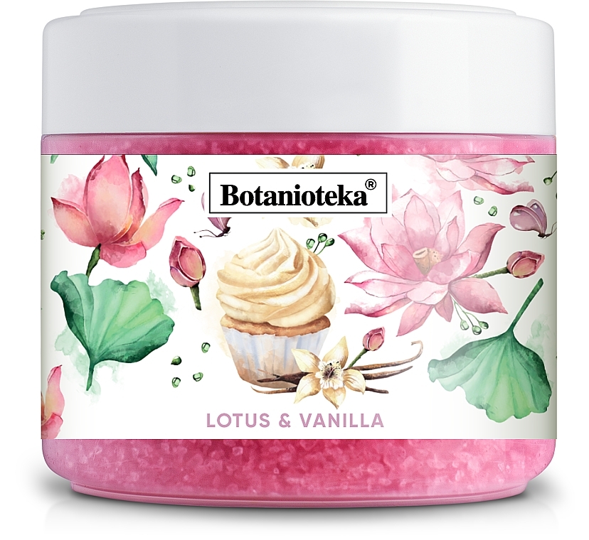 Sól do kąpieli Lotos i wanilia - Botanioteka Lotus & Vanilla Bath Salt — Zdjęcie N2