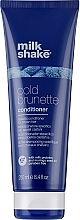 Odżywka do włosów ciemnych - Milk_Shake Cold Brunette Conditioner — Zdjęcie N1