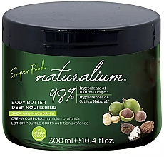 Kup Masło do ciała z olejem makadamia - Naturalium Super Food Macadamia Oil Body Butter 