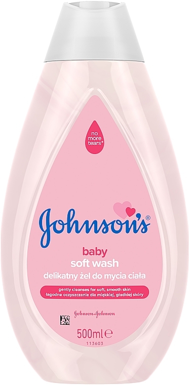 Delikatny żel do mycia ciała dla dzieci - Johnson’s® Baby Soft Wash Gel — Zdjęcie N1