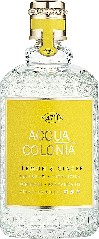Maurer & Wirtz 4711 Aqua Colognia Lemon & Ginger - Woda kolońska