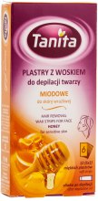 Kup Miodowe plastry z woskiem do depilacji twarzy - Tanita