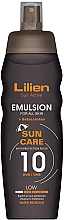 Kup Emulsja przeciwsłoneczna do ciała - Lilien Sun Active Emulsion SPF 10
