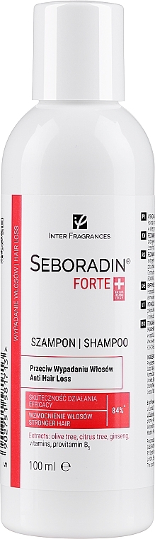 Wzmacniający szampon nawilżający przeciw wypadaniu włosów - Seboradin Anti Hair Loss Szampon — Zdjęcie N1
