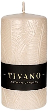 Kup Świeca dekoracyjna, 7 x 14 cm, szampańska - Artman Tivano