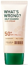 Kup Krem przeciwsłoneczny do skóry wrażliwej SPF50+ PA ++++ - Frudia What's Wrong Help Cicaderm Sun Cream