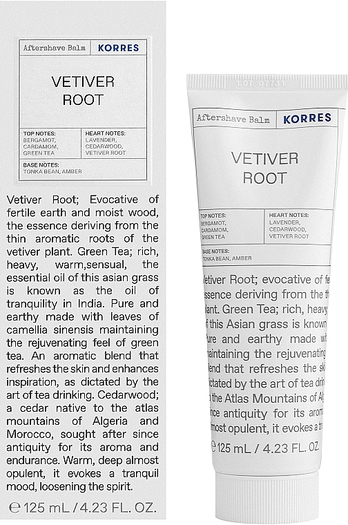 Korres Vetiver Root - Balsam po goleniu — фото N2